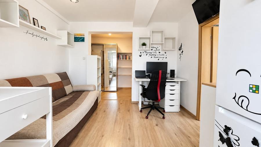 Apartament cu 2 camere semidecomandat în Braytim