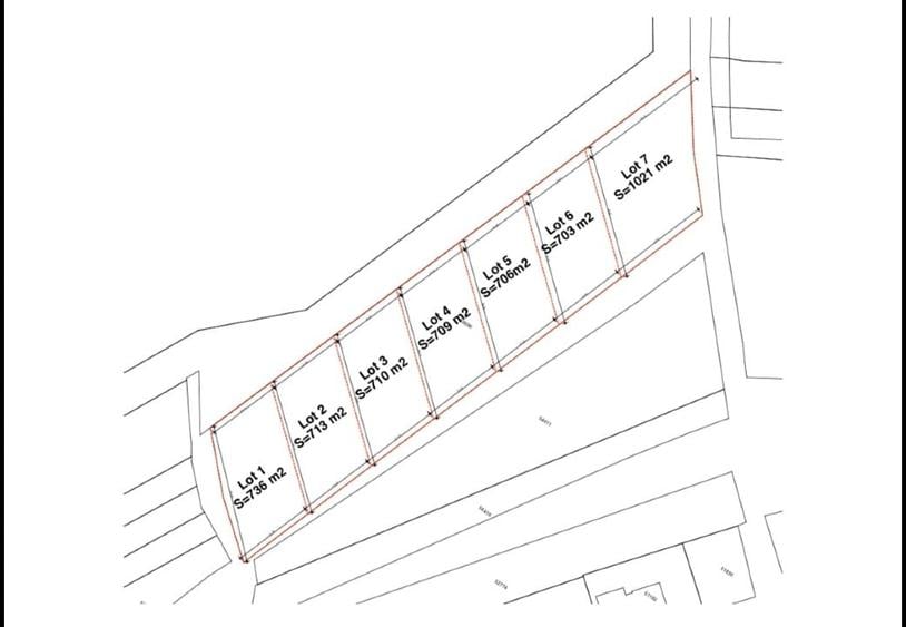 Teren Construcții intravilan de 706 mp, în Corunca