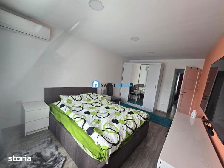 Apartament cu 2 camere decomandat, mobilat în Central