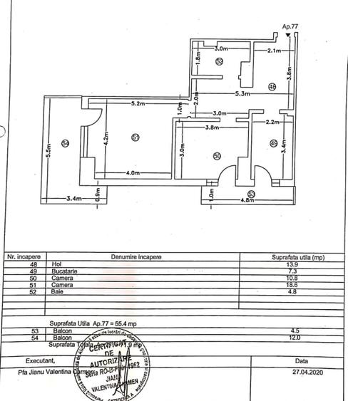 2 camere lux,zona hotel Rex Mamaia,etaj 8 din 10,vedere frontala la lac si mare - 11