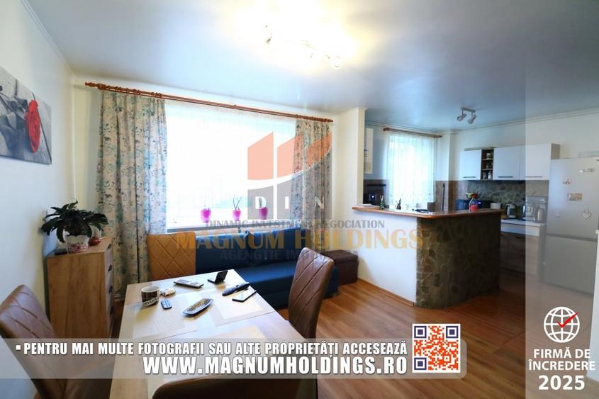 Apartament cu 3 camere semidecomandat, mobilat în Mărășești