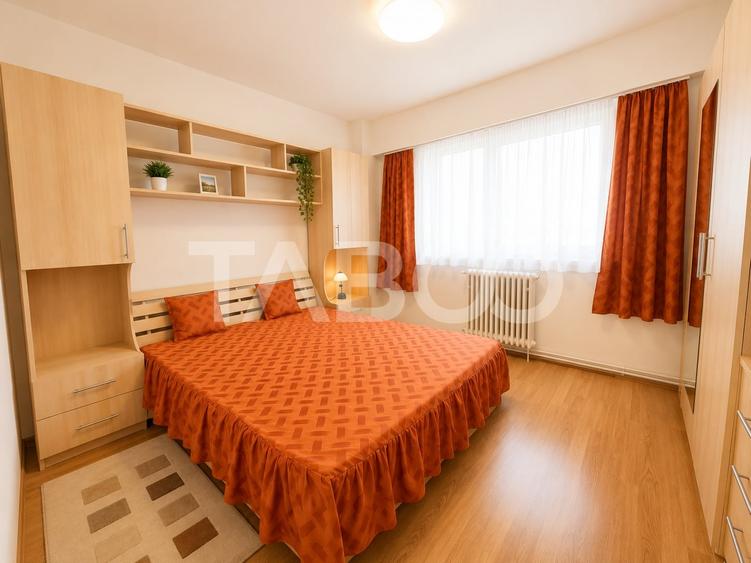 Apartament cu 3 camere decomandat, mobilat în Mihai Viteazul