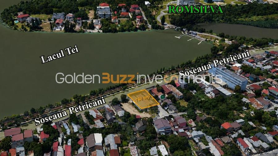 Teren Construcții intravilan de 788 mp, în Petricani