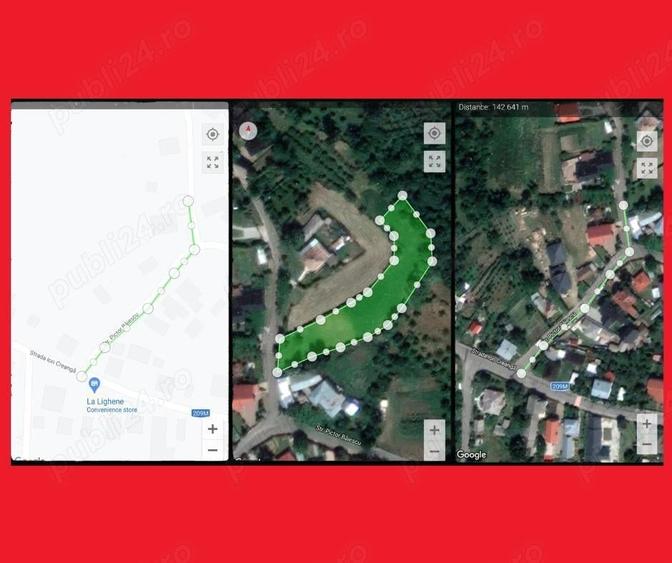 Teren de 1700 mp, în Fălticeni