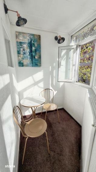 Apartament cu 2 camere decomandat, mobilat în Tei