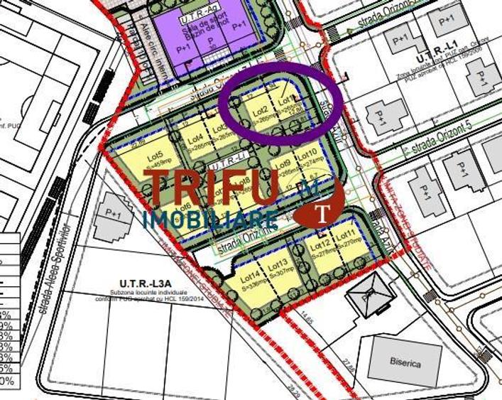 Teren Construcții intravilan de 576 mp, în Ampoi 1