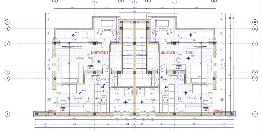 Teren Construcții intravilan de 1012 mp, în Dezmir