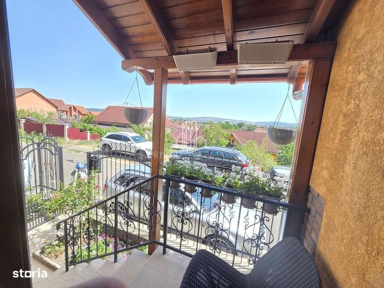Casa 4 camere, 2 bai, Mobilata/Utilata, cu Garaj, Sancraiu de Mures - 12