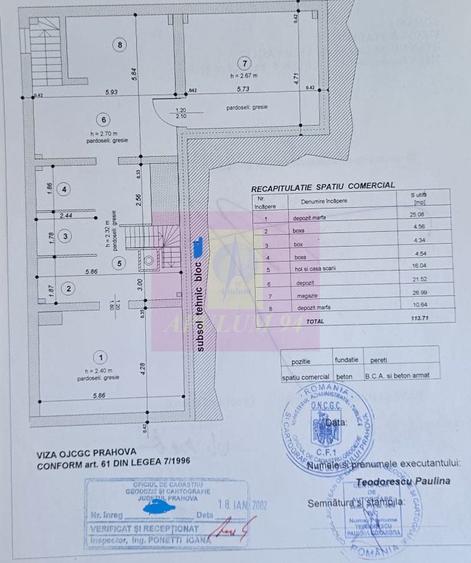 Spațiu comercial, de 358 mp, în Central