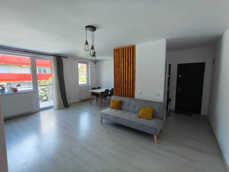 Apartament cu 2 camere semidecomandat în Baciu