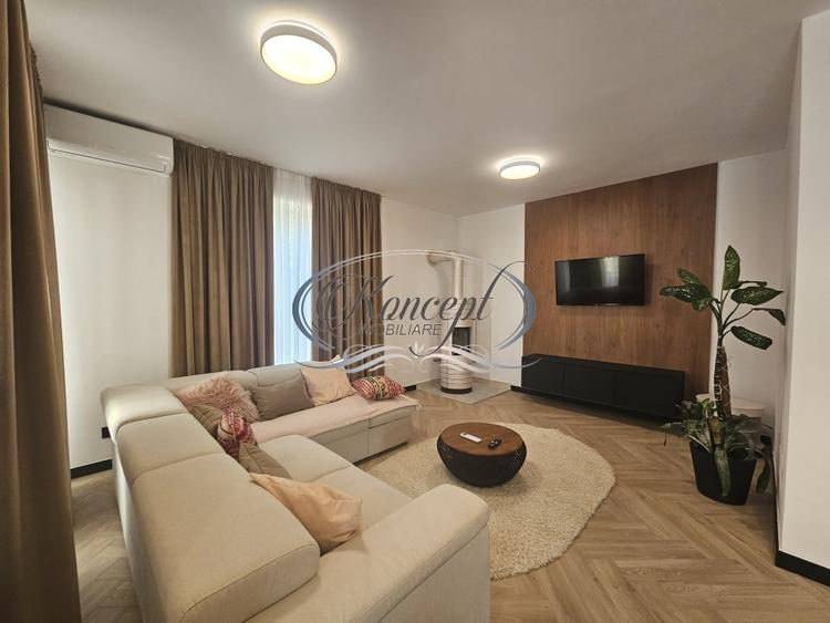 Duplex cu 4 camere cu Canalizare în Gilău