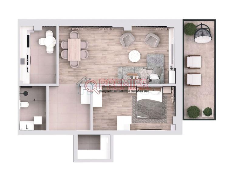 Apartament cu 2 camere în Șerban Vodă