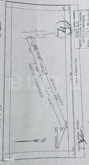 Teren de 3837 mp, în Tătărani