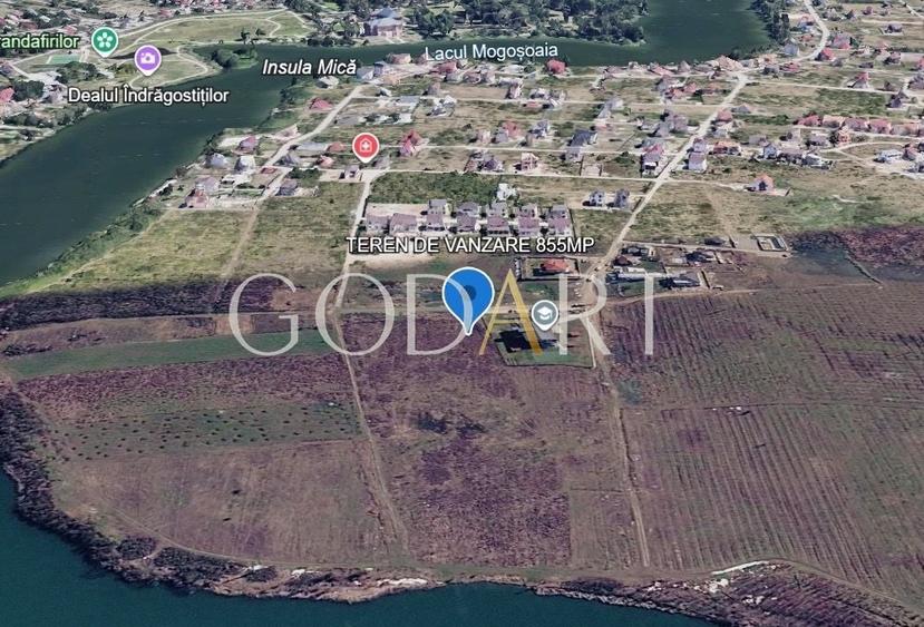 Teren agricol intravilan de 855 mp, în Mogoșoaia