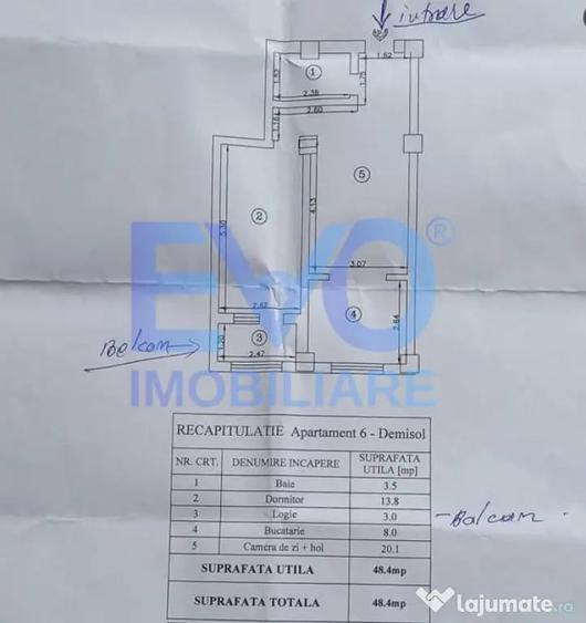 Apartament cu 2 camere, mobilat si utilat, Complex Iris Vale - 5