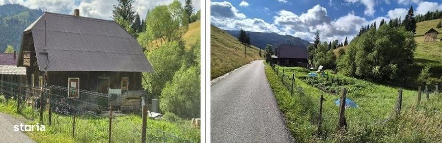 Casă cu 2 camere cu Teren 69 Mp în Pojorâta