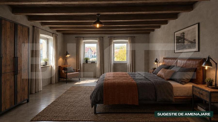 Casă individuală cu 3 camere cu Teren 4665 Mp în Homorod