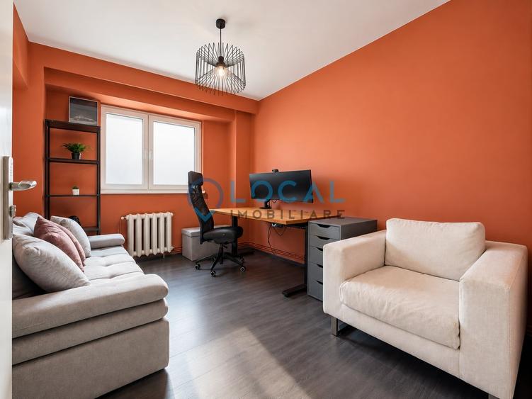 Apartament cu 3 camere decomandat, mobilat în Mărăști