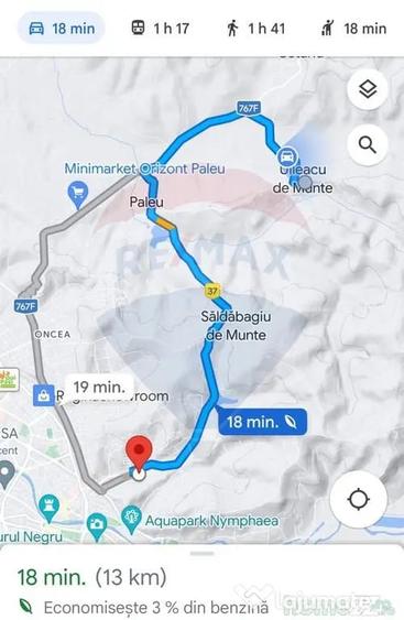 Teren de 2341 mp, în Uileacu de Munte