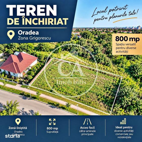 Spațiu comercial, de 804 mp, în Oncea