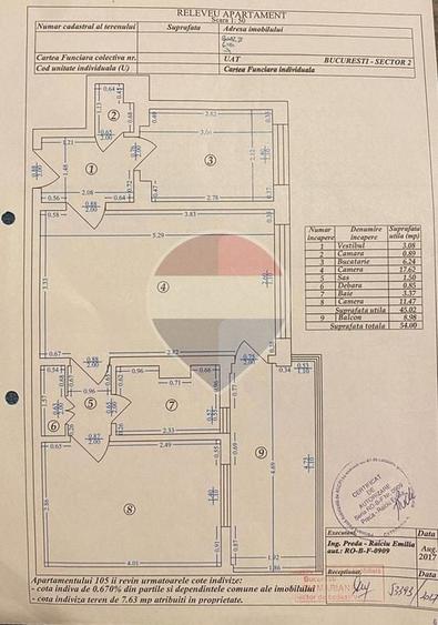 Apartament cu 2 camere semidecomandat, mobilat în Iancului