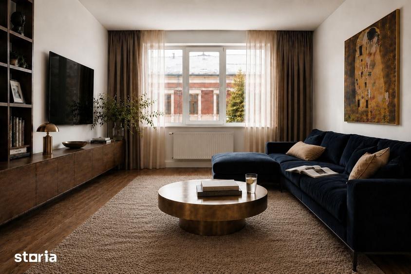 Apartament cu 3 camere decomandat în Mărăști