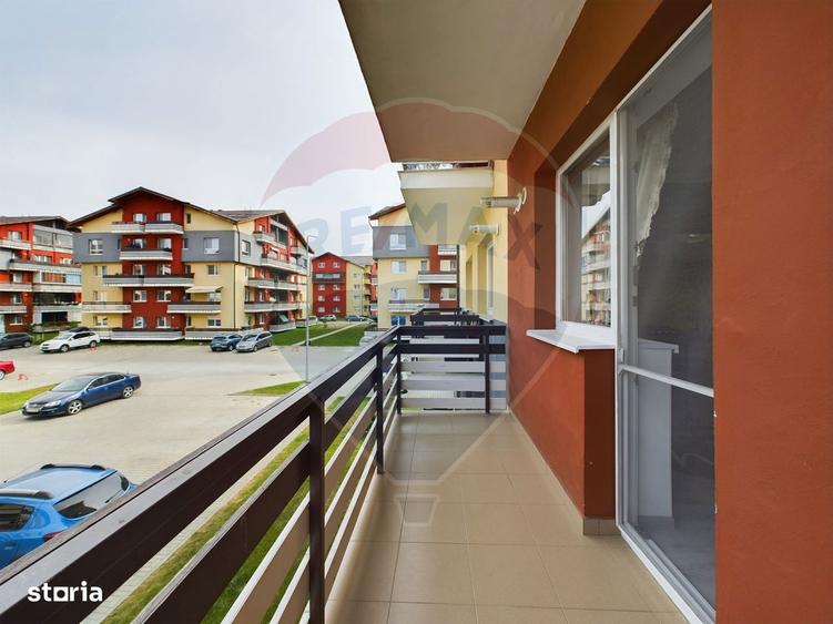 Apartament cu 2 camere, mobilat în Sânpetru