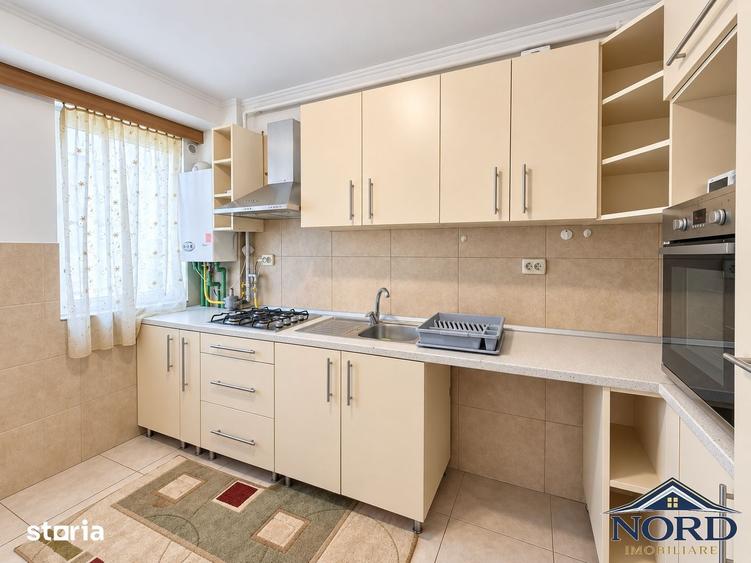 Apartament cu 3 camere decomandat în Nord