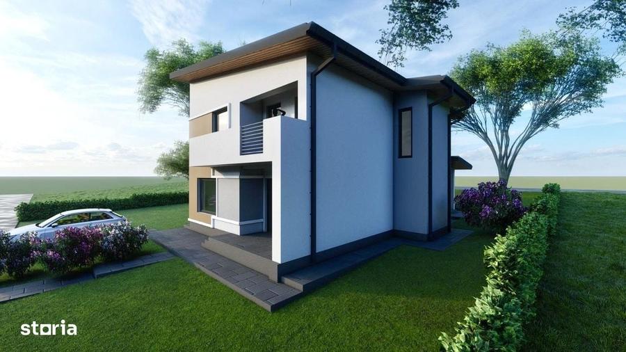 Casă cu 4 camere cu Teren 650 Mp în Miroslava