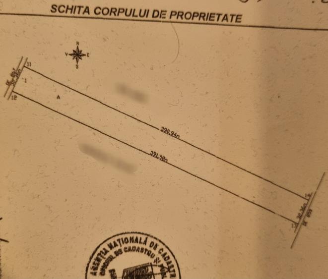 Teren Construcții intravilan de 12651 mp, în Sud