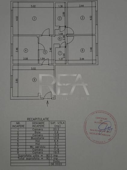 4 Camere cu Centrala / bloc 92 - Brâncoveanu - 11