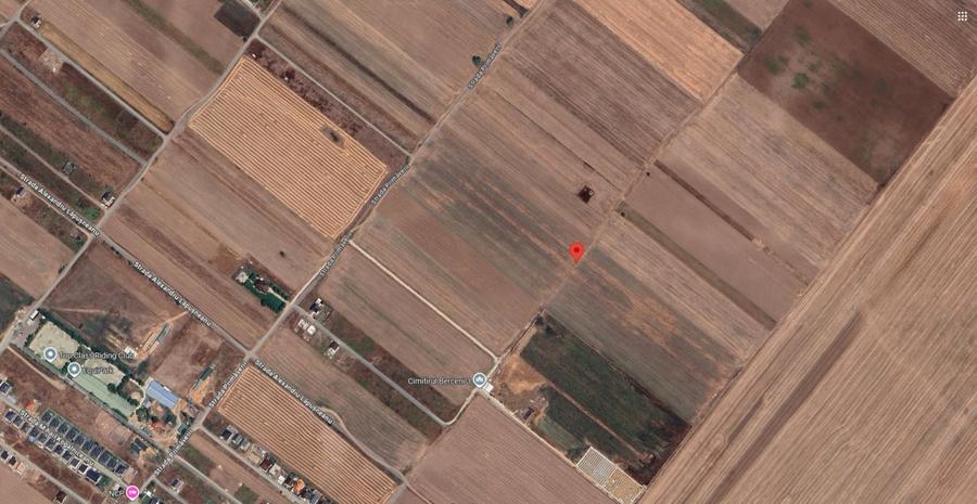 Teren agricol extravilan de 2585 mp, în Berceni