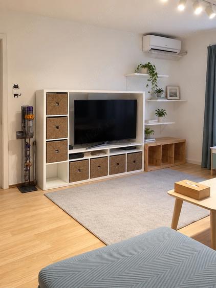 Apartament cu 3 camere decomandat, mobilat în Tei