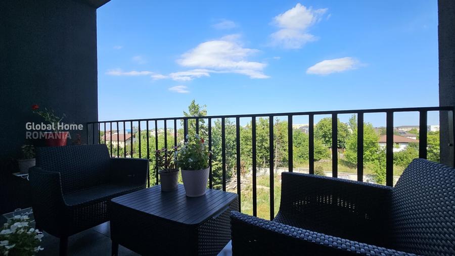 Apartament cu 3 camere decomandat, mobilat în Otopeni