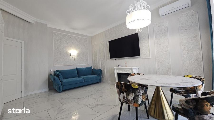 Apartament cu 3 camere semidecomandat în Europa