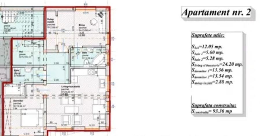 Apartament cu 3 camere decomandat în Ultracentral