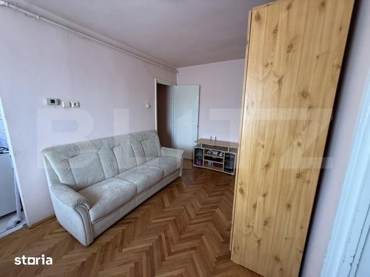 Apartament cu 2 camere semidecomandat în Micro 14