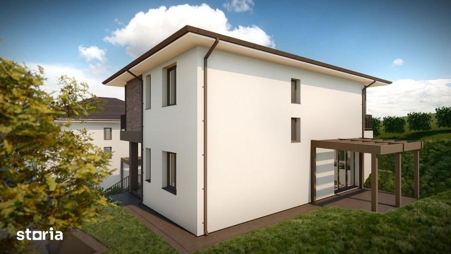 Casă cu 4 camere cu Teren 416 Mp în Apahida