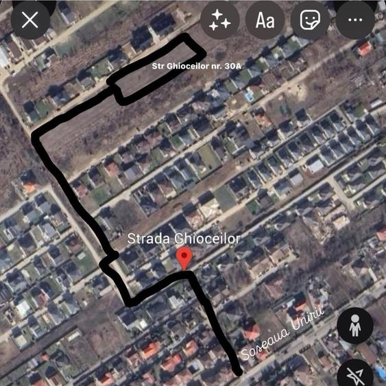 Spațiu comercial, în Petrești