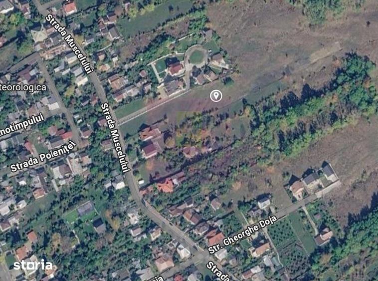 Teren de 500 mp, în Mușcel