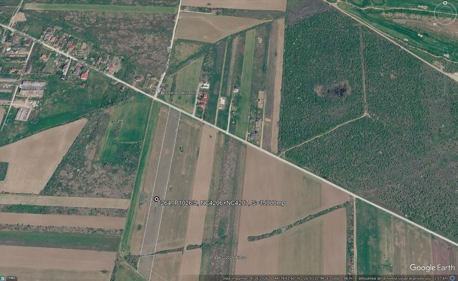Teren agricol extravilan de 15000 mp, în Snagov
