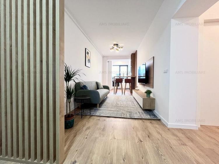 Apartament cu 2 camere, mobilat în Pipera