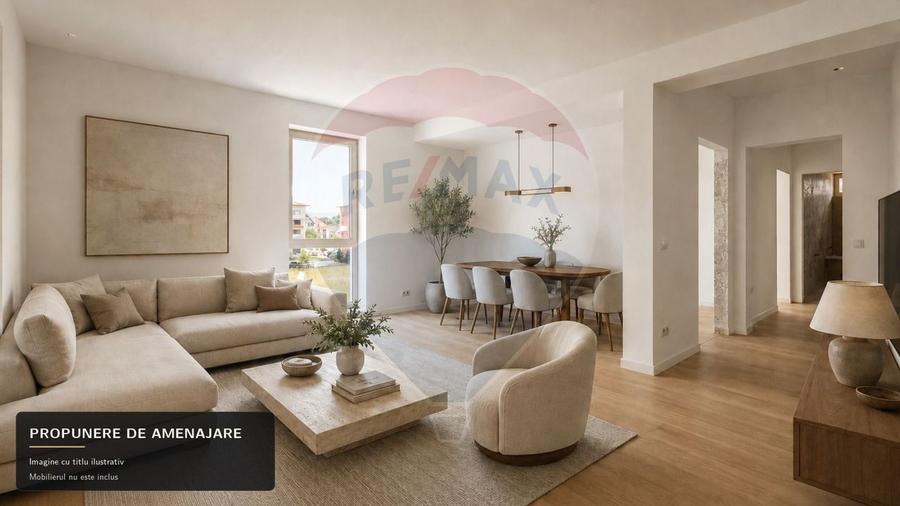 Apartament 3 camere, terasă și balcon, etaj 4 | Tractorul - 9