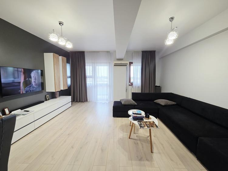 2 camere BLOC NOU 71 mp etaj intermediar vedere catre Dunare mobilat - 2