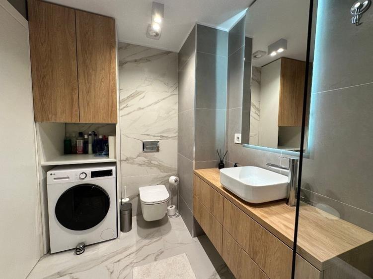 Apartament cu 2 camere semidecomandat, mobilat în Străulești