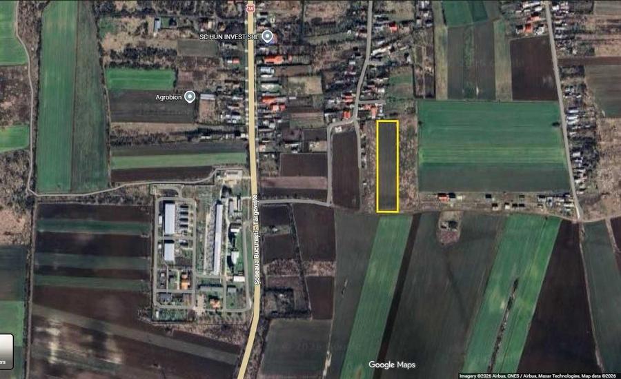 Teren de 8400 mp, în Butimanu