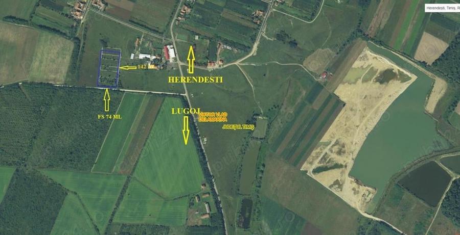 Teren de 10600 mp, în Central