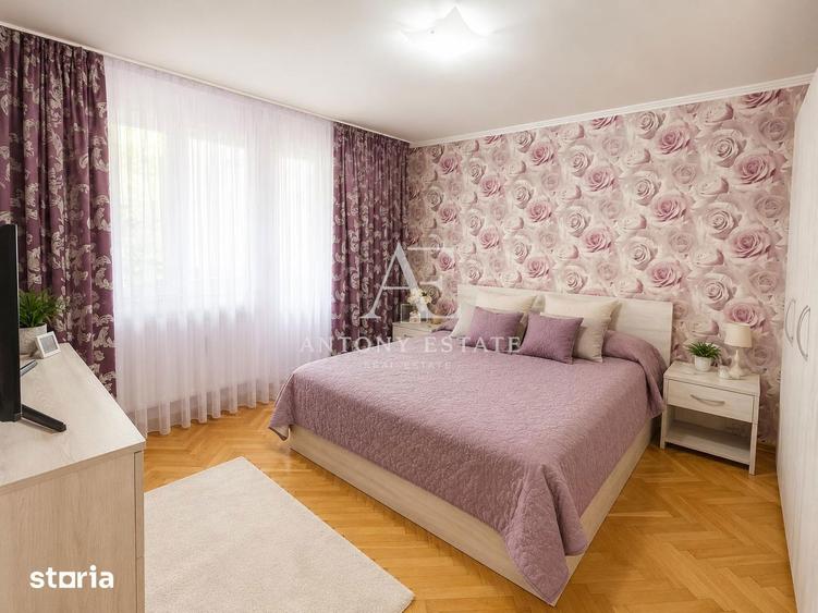 Apartament cu 4 camere decomandat, mobilat în Decebal