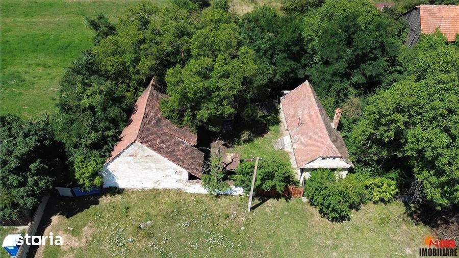 Casă cu 2 camere cu Teren 499 Mp în Tărlungeni