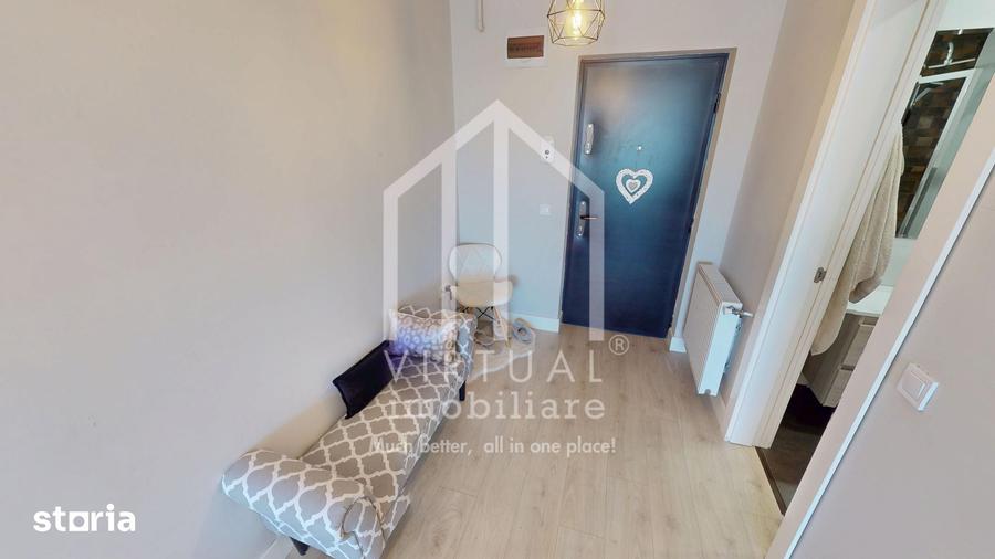 Apartament cu 3 camere, mobilat în Turnișor